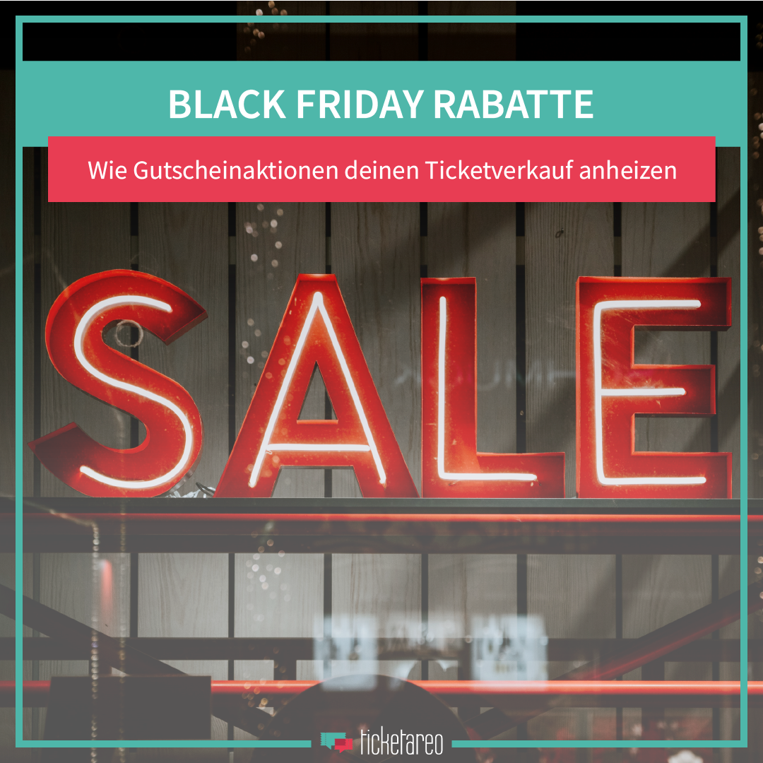 Gutscheine und Rabatte beim Ticketverkauf